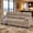 Camel, variant on Shaiailed Dark Green Couch,Small Apartment Sofa with Textured Fabric,Sofa 3 Seater with Large Backrest and Wide Armrest,Upholstered Couch for Living Room