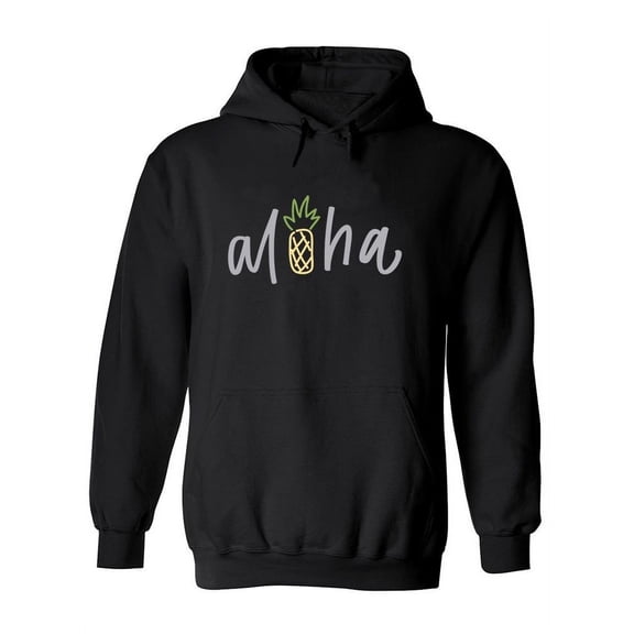 Aloha Pineapple. Hoodie Women -Image by Shutterstock, Female Large
