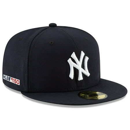 New York Yankees Authentic Dugout New York Yankees New Era MLB 150th Anniversary Authentic Collection 59FIFTY Fitted Hat - Navy ()