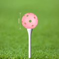 thumbnail image 2 of 24 Pack Practice Golf Balls, 42mm Plastic Golf Balls, Backyard Practice Golf Balls, Practice Golf Balls (Multicolor), 2 of 5