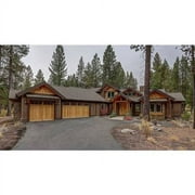 The House Designers: THD-7185 Builder-Ready Blueprints to Build a Rustic Craftsman House Plan with Crawl Space Foundation (5 Printed Sets)