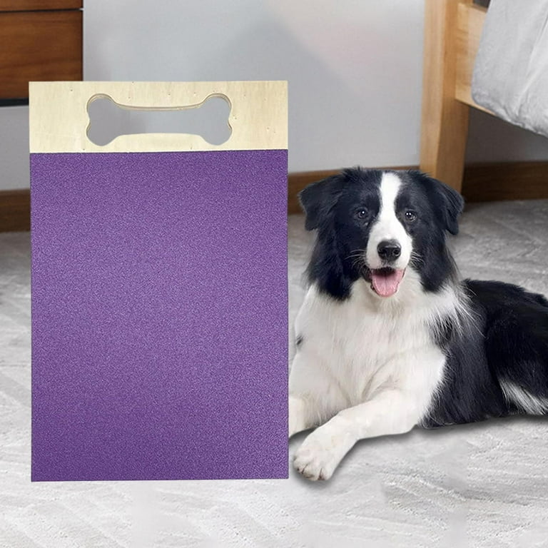 Dog Scratch Pad for Nails File Scratcher Board for Dogs Paw Nail Care Cat Pet Nail Clippers Puppy Scratching Mat for Dogs Pets Small Medium Breeds