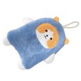 thumbnail image 3 of Towel Dog Pattern Coral Fleece Strong Water Absorption Fast Drying Hanging Hand Towel Blue, 3 of 9