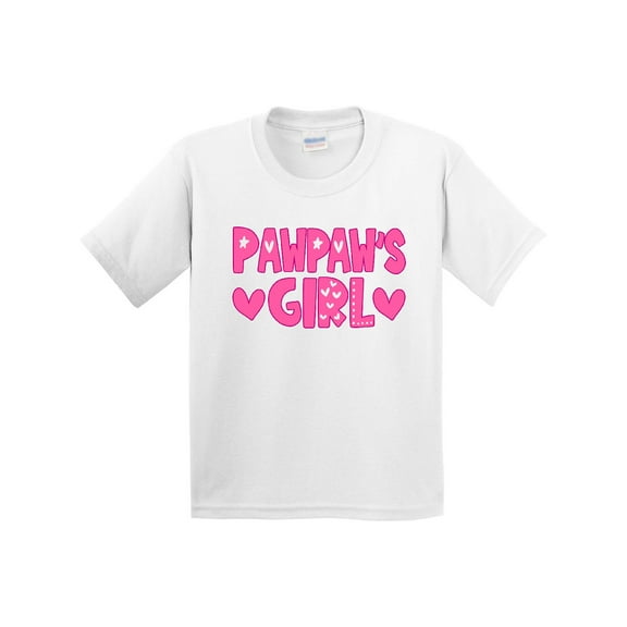 Inktastic Pawpaw's Girl Youth T-Shirt