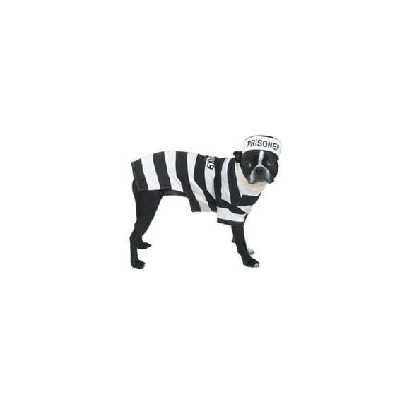 Casual Canine Prison Pooch Costume, X-Small