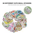 thumbnail image 3 of FELTECHELECTR 60 pegatinas de PVC impermeables para decorar puertas de portátiles y maletas., 3 of 6