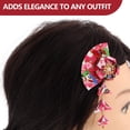 thumbnail image 3 of IDEANATEGRATE Adorno Para Kimono Con Flor Y Borla Para Femenina, 3 of 7