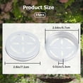 thumbnail image 2 of 16pcs Mason Flower Jar Insert Lid Plants Organizer Frog Lids Butterflyl Pattern Glass Bottle Covers 67mm, 2 of 9