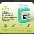 thumbnail image 4 of Sun Joe Premium Snow Foam Coconut Scent Car Washing Soap & Cleaner, 1 Gal, SPX-FCS1G-COC, 4 of 9