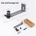 thumbnail image 2 of Liboer Projector Mount, Aluminium Alloy Holder with Adjustable Ball Head, Hold Up to 11 lbs, M6 Screw Adapter, Silver, 2 of 6