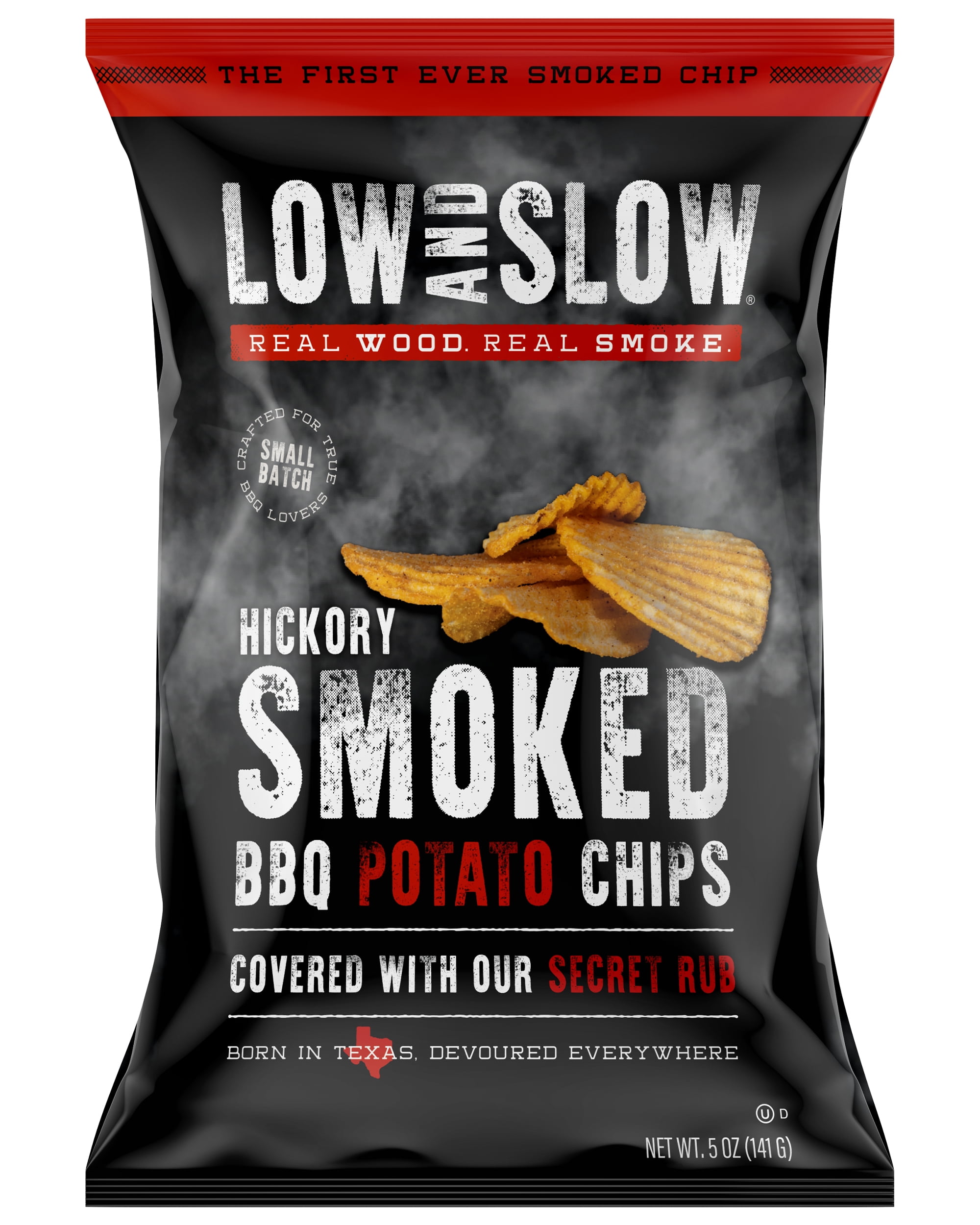＼半額SALE／ Slow and Low Hickory Metalized oz 5 Chips, Potato Smoked 自動車
