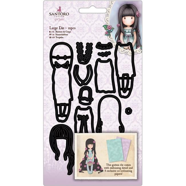 Santoro's Gorjuss Decorative Dies 12/PkgRosie