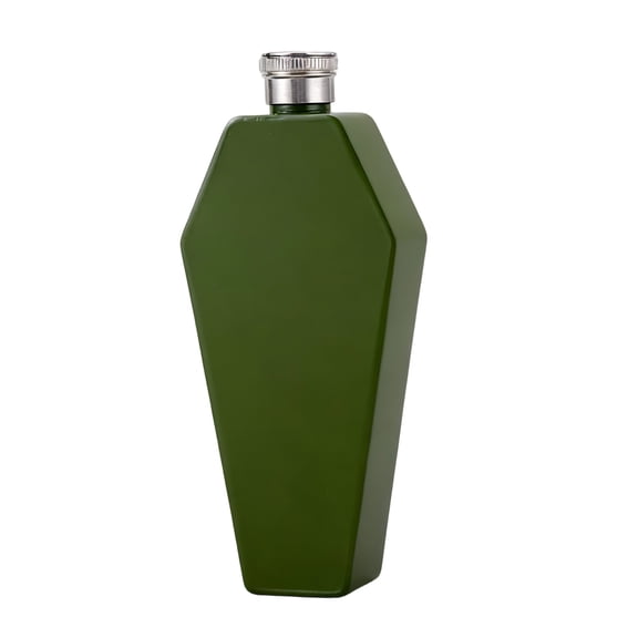 Premium 6-Sided Stainless Steel Flask, Leakproof Travel Liquor Bottle for Camping Hiking Business Trips & Gifts