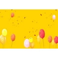 thumbnail image 2 of ABPHOTO 7x5ft Photography Backdrop Happy Birthday Colorful Balloon Ribbon 1st Birthday Backdrops, 2 of 4