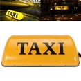 thumbnail image 2 of MesaSe 12V Waterproof Top Sign Magnetic Meter Cab Lamp Light LED TAXI Signal Lamp - Yellow, 2 of 8