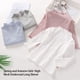 thumbnail image 5 of Jumpingount Top básico para niña, suéter de punto de Color sólido para niños, ropa interior más cálida, ropa de punto y cómoda para niños Prendas para la parte del cuerpo Gris 100cm Jumpingount AP013409-15, 5 of 6