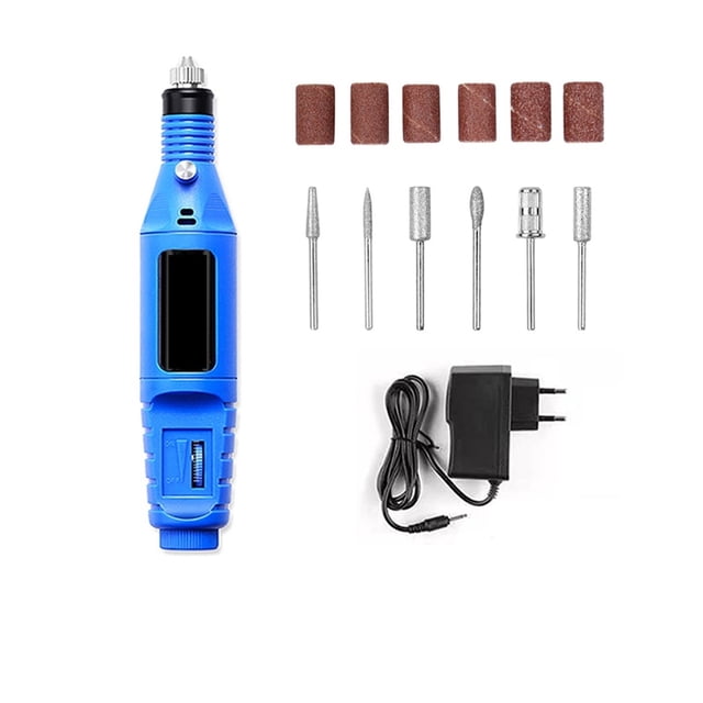 Mini Stylo de Sculpture Électrique pour Perceuse, Kit d'Outils Rotatifs à Vitesse Variable, Stylo de Gravure pour Broyage et Polissage, Facile à Utiliser