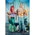 thumbnail image 3 of Disney Men's Plus Size Little Mermaid King Triton Costume, 3 of 9