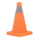 thumbnail image 5 of Cono de seguridad del tráfico reflectante, pe pp consejos reflectantes de tráfico reflectantes seguros de la base reforzada resistente al calor marcos para el patio, 5 of 7