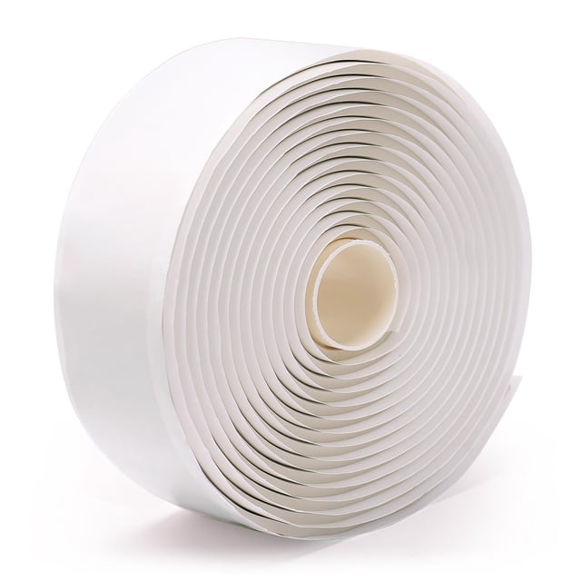 Cinta butílica LLPT WST5105 blanca de 5 mm de grosor, 5 cm x 5 m