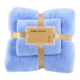 thumbnail image 2 of Pedty Towels Extra Large Bath Towel Sets On 2Pc Set Towels Soft Large Bath Towel| Highly Absorbent| Daily Usage Bath Towel| Ideal for Pool Home Gym Spa Hotel Blue, 2 of 9