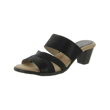 

Trotters Womens Maxine Leather Slip On Mule Sandals