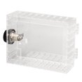 thumbnail image 3 of Universal Clear Thermostat Combination Lock Box with Key Wall Transparent Thermostat Cover Guard Box, 3 of 5
