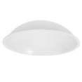 thumbnail image 7 of LOLIPPYY White Acrylic Semicircle Lampshade - Replacement Light Cover for Indoor Floor, Ceiling, Table Lamps & Hanging Fixtures, 7 of 7