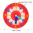 thumbnail image 3 of Lttoisl EduLearn Kids Wooden Learning Clock, Educational Time Telling Math Tool for Preschool & Elementary Students, Analog & Digital Concepts, Interactive Hour Minute 24-Hour Practice, 3 of 8