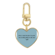 thumbnail image 1 of Qoutes gente famosa Healing dolor silencioso corazon Llavero de metal en forma de corazón dorado, 1 of 3