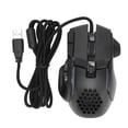 thumbnail image 3 of Ratón para juegos RGB, ratón para juegos RGB 12800, ratón para juegos, ratón óptico con cable USB, rendimiento finamente ajustado, 3 of 8