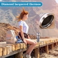 thumbnail image 1 of Termo Taza Botella de aislamiento de paja de 900ml, tazas de aislamiento DIY sin sudor, regalos para fiestas navideñas Likrtyny Para estrenar, 1 of 8