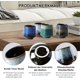 thumbnail image 4 of Juego de 4 tazas de té de cerámica，Set de 4 en Cuatro Colores，Exquisitas Tazas de Café y Té Chinas para Leche, Chocolate Caliente, Capuchino, Té, Embalaje en Caja de Regalo - Regalos Perfectos, 4 of 4