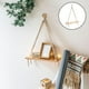 thumbnail image 3 of Hecho Macrame Bor Tapiz Estante para colgar en Estantes flotantes Onizador elegante de Boho para decoración del de perfecl Estante de pared tapiz, 3 of 7