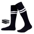 thumbnail image 2 of Calcetines calefactados,Calcetines térmicos recargables para calentar los pies en invierno,Calcetines largos de tubo térmicos y cómodos para calentar los pies,Calcetines Raya, 2 of 8
