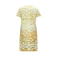 thumbnail image 4 of Kelon Nuisettes et Chemises de Nuit pour Femmes Grande Taille Robe de Nuit Décontractée pour Femmes Grande Taille Imprimé Cœur Manches Courtes Col Rond Extensibilité Moyenne Nuisette Ample Robe de Nuit de la Saint-Valentin, 4 of 4