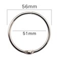 thumbnail image 2 of 20 Pack Book Binder Rings Office Metal Loose Leaf Ring Key Ring, 2 of 5