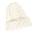 thumbnail image 3 of jewelry2020_uk Knitted Cuffed Hat Fisherman Beanie Size Skull Cap Warm for White, 3 of 8