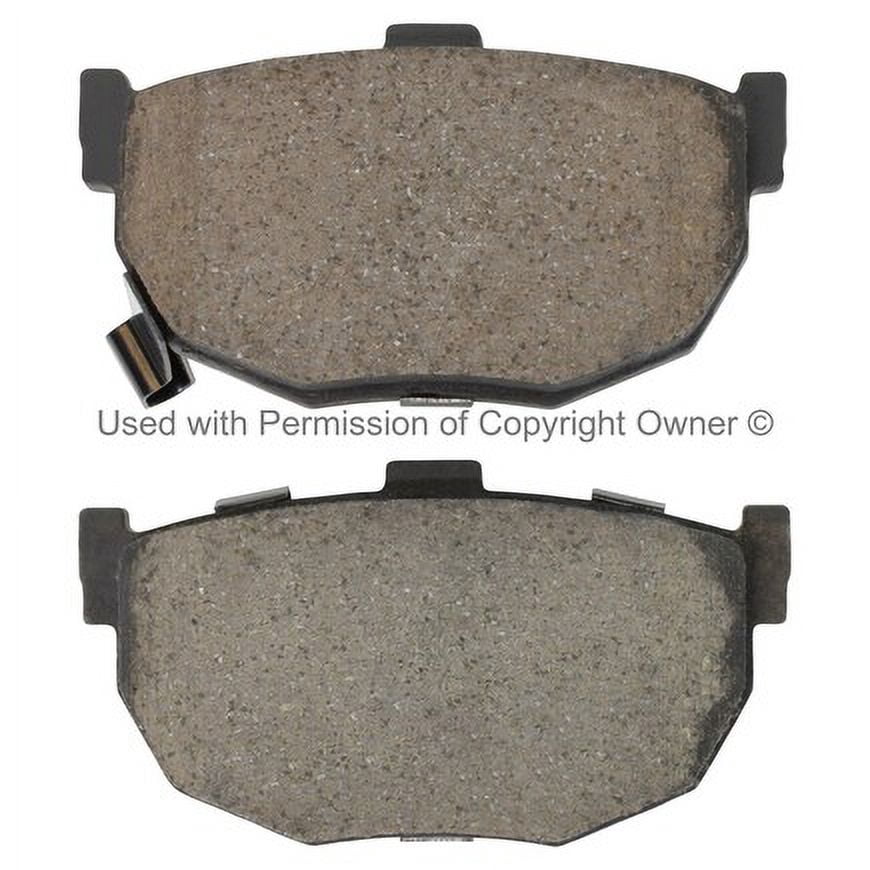 Mpa Electrical 1003-0323C Quality Built Black Series Ceramic Brake Pads W/