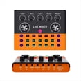 thumbnail image 1 of Tarjeta de Sonido Profesional, Mezclador de Sonido en , Transmisión en , Podcast, Equipo de Estudio de Grabación, Cambiador de Voz., 1 of 5