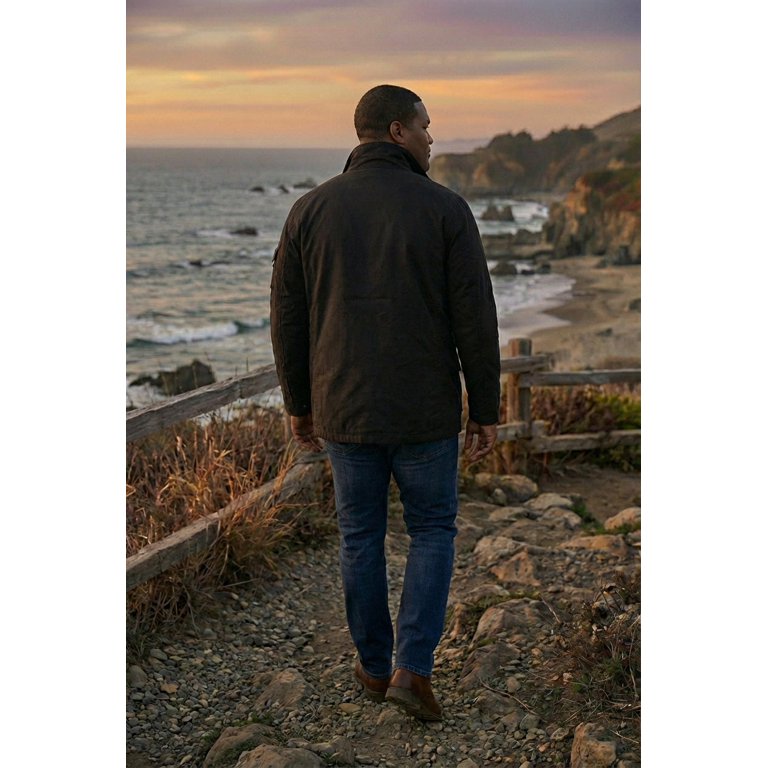 Boulder Creek Men's 9 Pocket Twill Utility Jacket photo 4