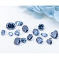 thumbnail image 2 of Deep Blue Radiant Cut Moissanite Stones, 2 of 2