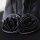 thumbnail image 4 of Sombrero de bruja de Halloween para fiesta, sombreros de bruja, sombreros de bruja para mujer con rosas y plumas, 4 of 5