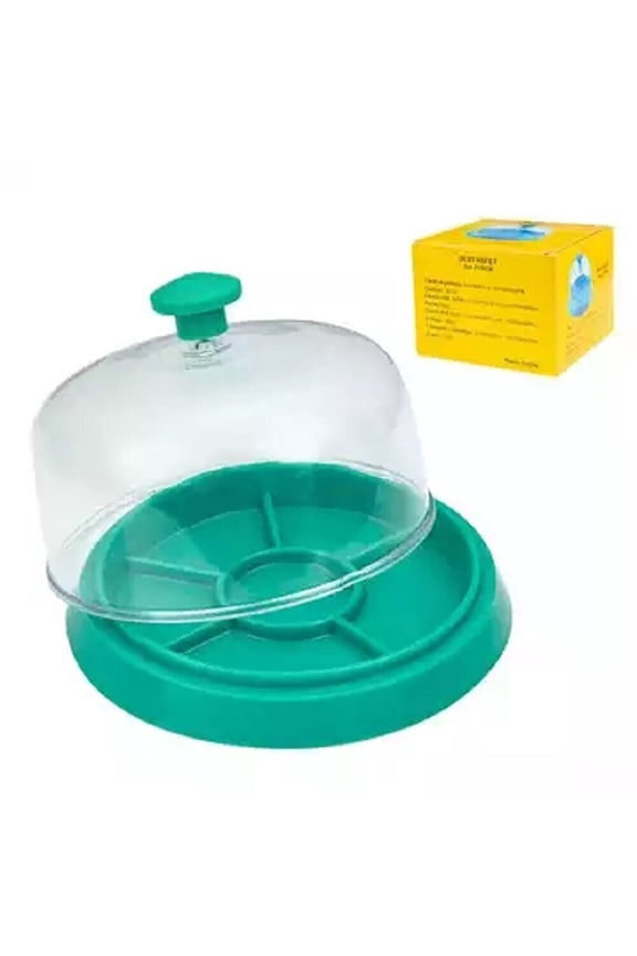 2pack Watch Movement Watchmaker Repair Tool 6 Slots Watch Dust Cover with Tray S