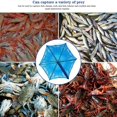 thumbnail image 4 of Trampa de cebo ZHAOCHENG Plegable para peces pequeños Cangrejos Langostinos Camarones 6 agujeros, 4 of 5