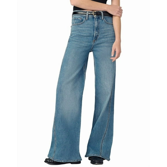 JOE'S Jeans womens  The Twisted Mia Wide Leg Petite Wonderous Jean, 26