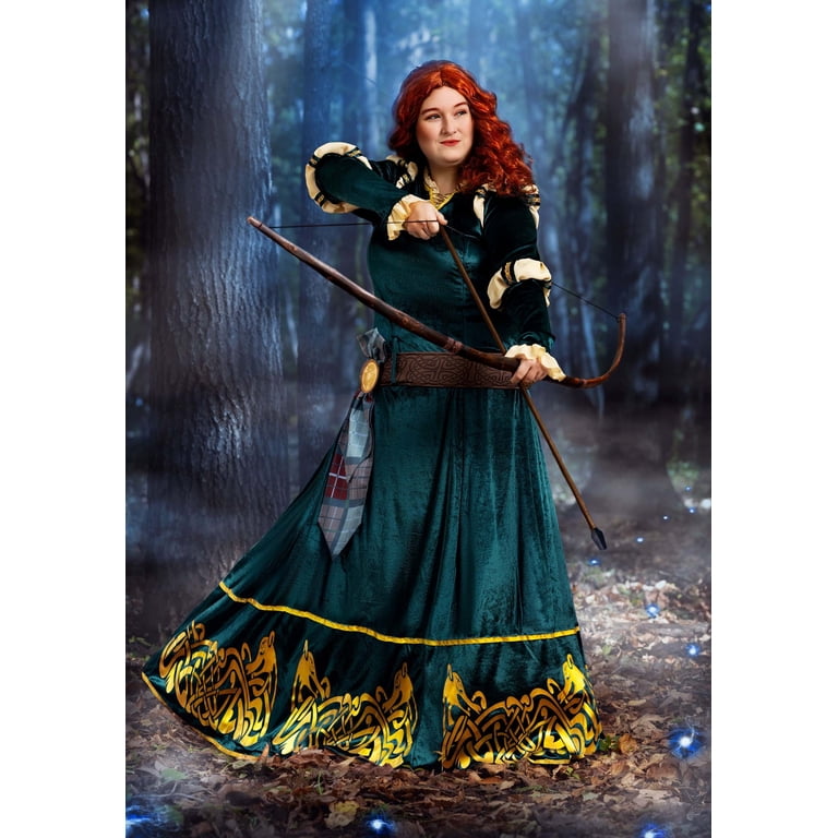 princess merida dress Brave Product Details This costume includes Meridas blue green dress and quiver belt Brave Merida's Princess Dress Cosplay