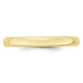 thumbnail image 2 of 10K Yellow Gold Ring Band Wedding Comfort 3mm LTW Fit Size 5.5, 2 of 3