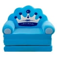 thumbnail image 1 of Plush Folding Children's Sofa Backrest Armchair 2 In 1 Folding Children's Sofa Cute Cartoon Lazy Sofa Without Padding Or Padding Core, 1 of 2