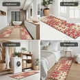 thumbnail image 5 of Pioneer Flower Floral Print Pattern Kitchen Rugs Sets Of 3,Kitchen Runner Rugs Non Skid Washable,Decorative Kitchen Floor Mats for Kitchen,Sink,Laundry,17"x30"+ 17"x47" + 17"x59", 5 of 6
